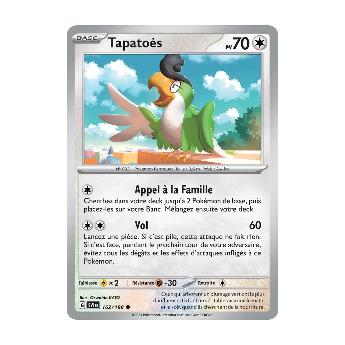 Tapatoès 162/198 (Brillante) Pokémon Écarlate et Violet