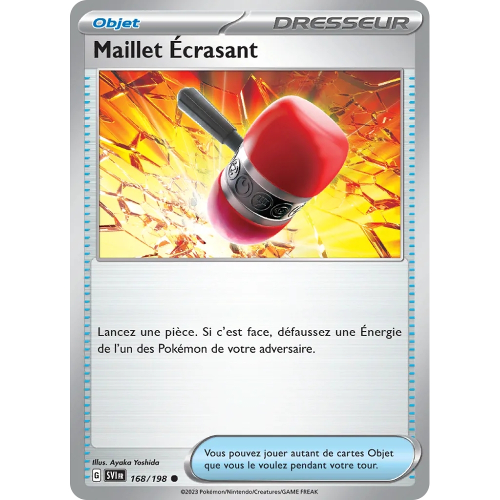 Maillet Écrasant (Brillante) de la série Écarlate et Violet