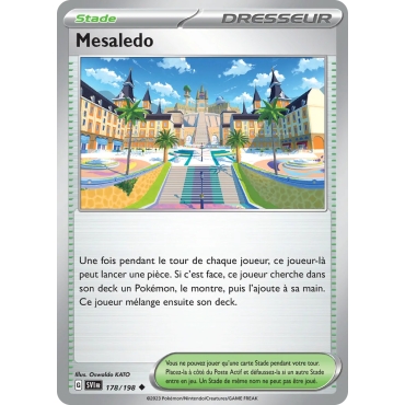 Mesaledo 178/198 : Joyau Peu commune (Brillante) de l'extension Pokémon Écarlate et Violet