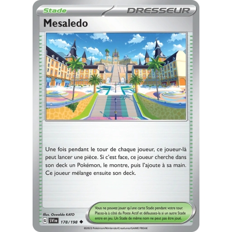 Mesaledo 178/198 : Joyau Peu commune (Brillante) de l'extension Pokémon Écarlate et Violet