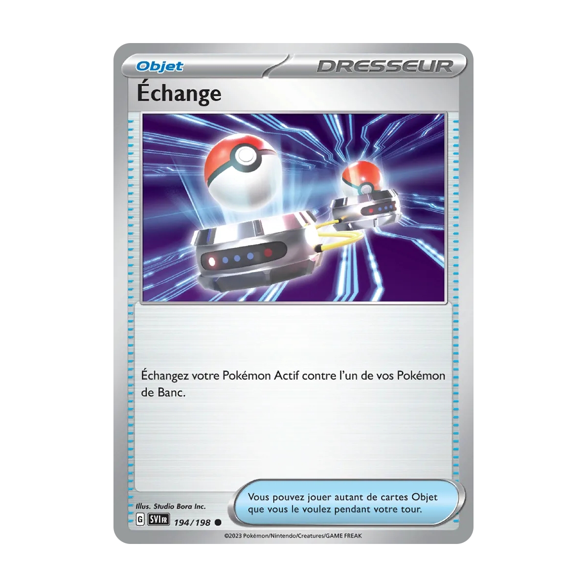 Échange 194/198 (Brillante) Pokémon Écarlate et Violet