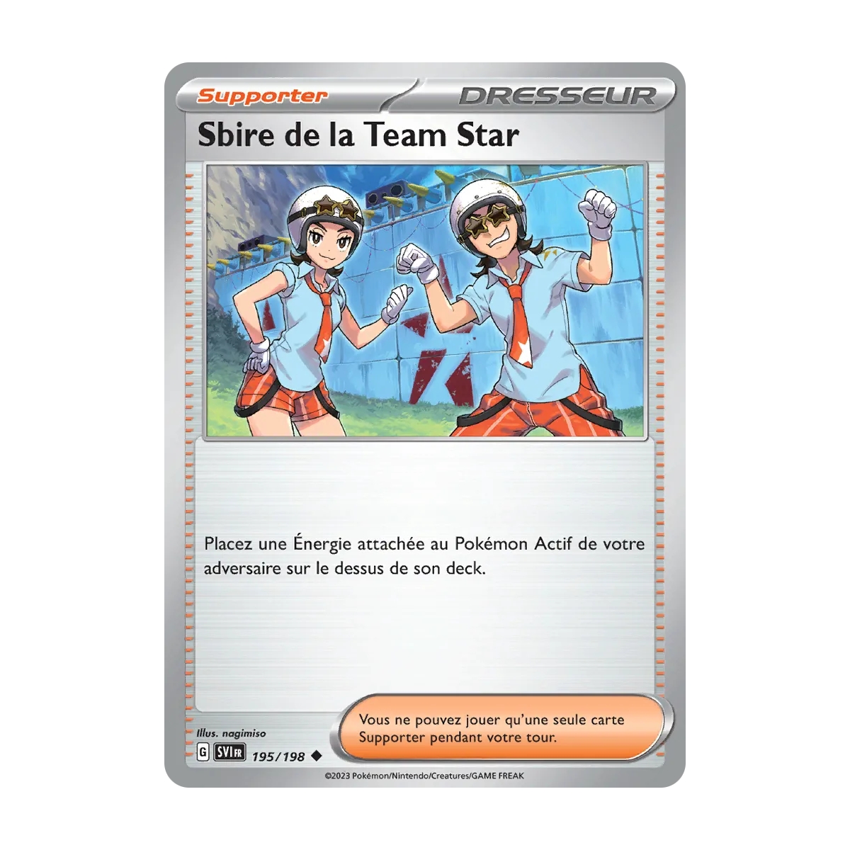 Sbire de la Team Star 195/198 (Brillante) Pokémon Écarlate et Violet