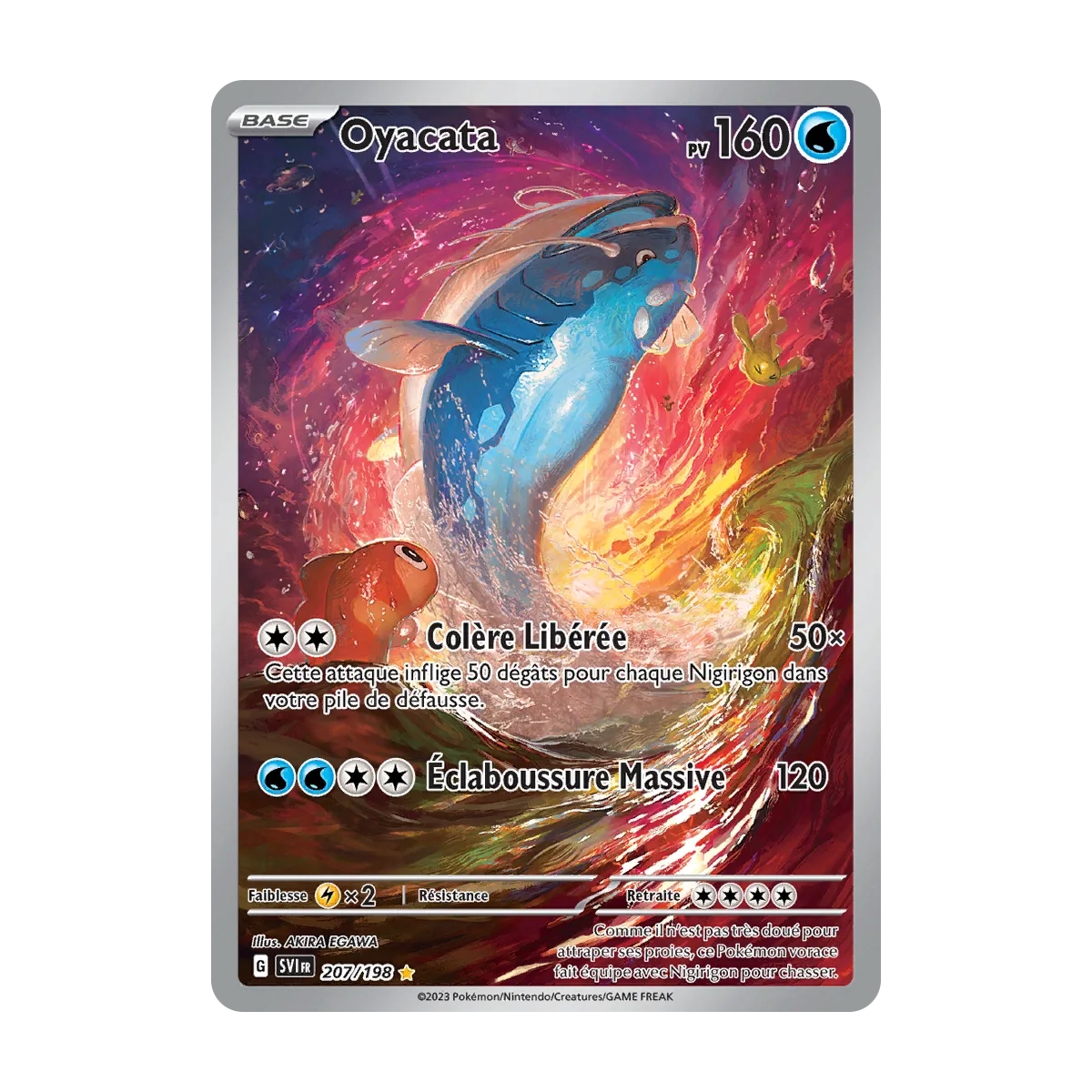 Oyacata 207/198 : Joyau Illustration rare de l'extension Pokémon Écarlate et Violet