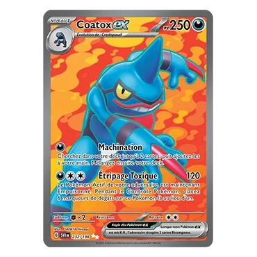 Découvrez Coatox, carte Ultra rare de la série Écarlate et Violet