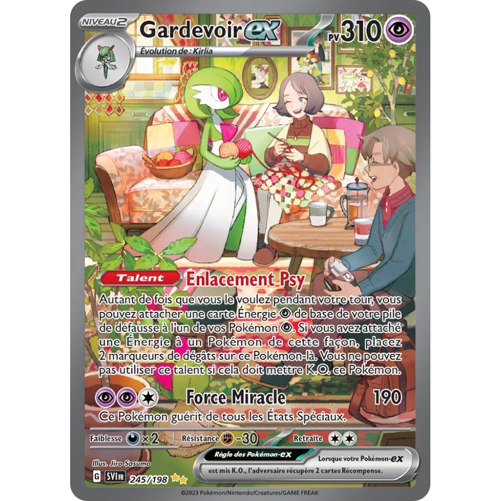 Découvrez Gardevoir, carte Illustration spéciale rare de la série Écarlate et Violet