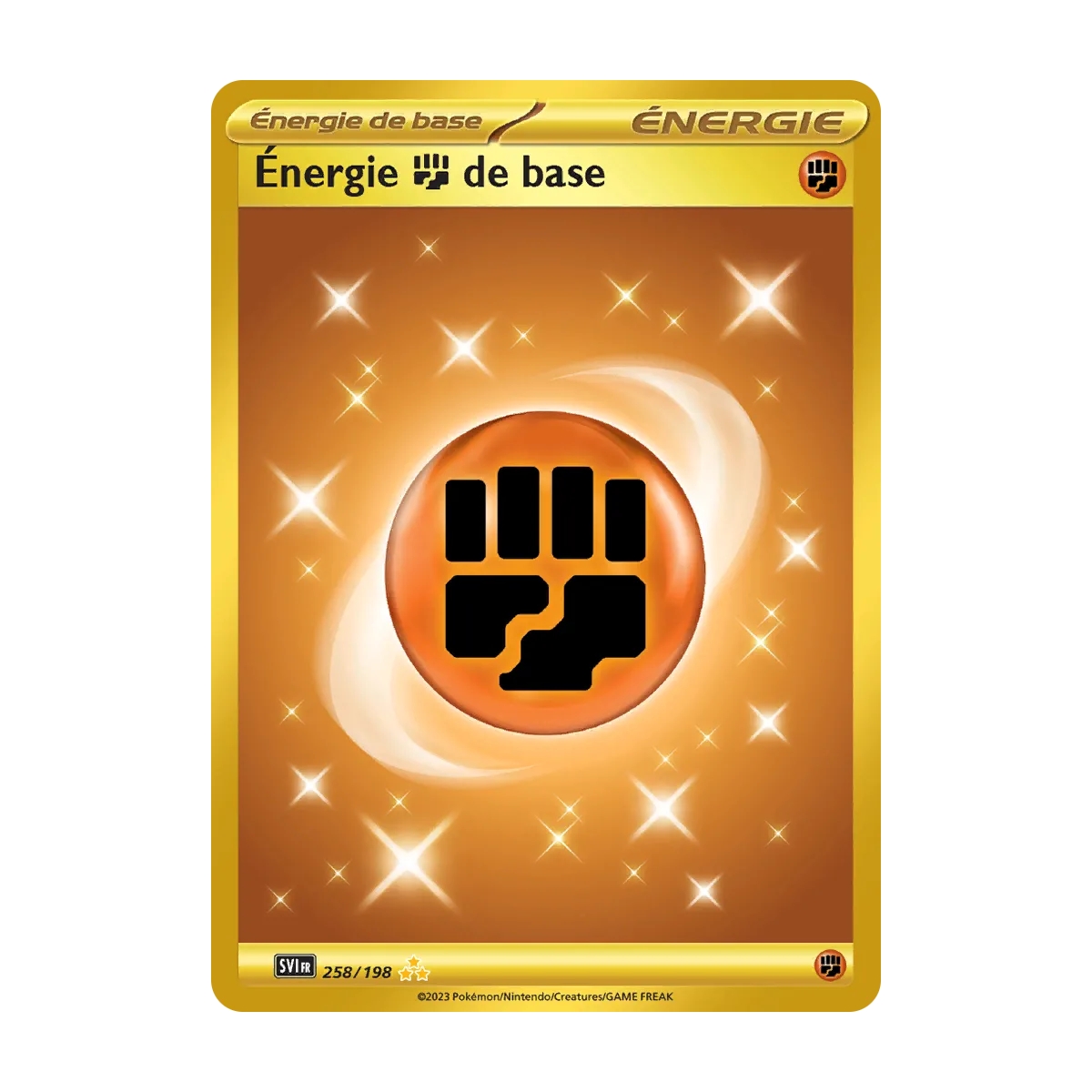 Énergie  de base 258/198 : Joyau Hyper rare de l'extension Pokémon Écarlate et Violet