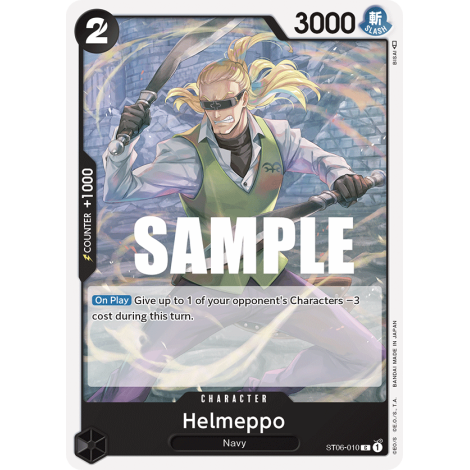 Helmeppo: Carte One Piece Absolute Justice [ST-06] N°ST06-010