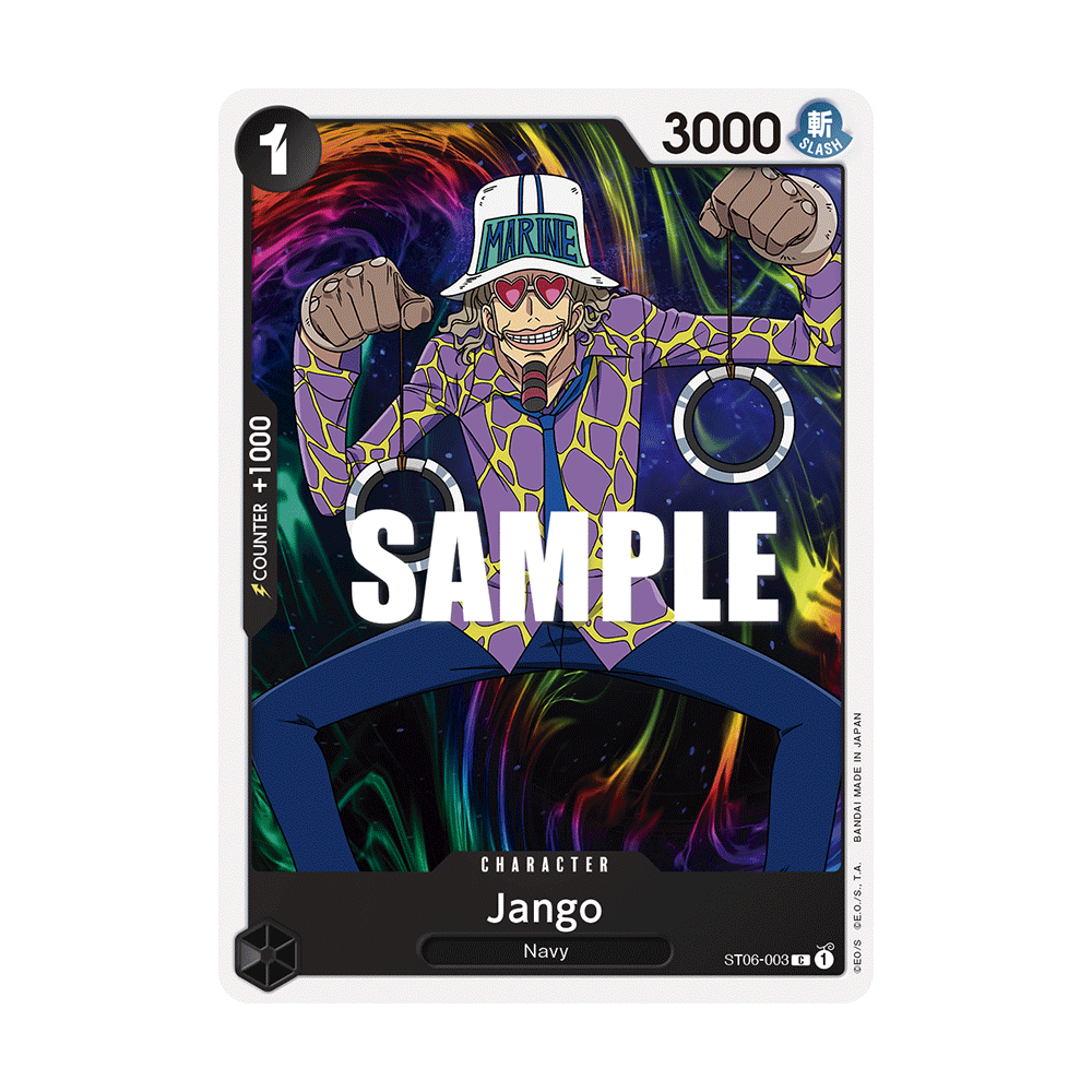 Jango: Carte One Piece Absolute Justice [ST-06] N°ST06-003