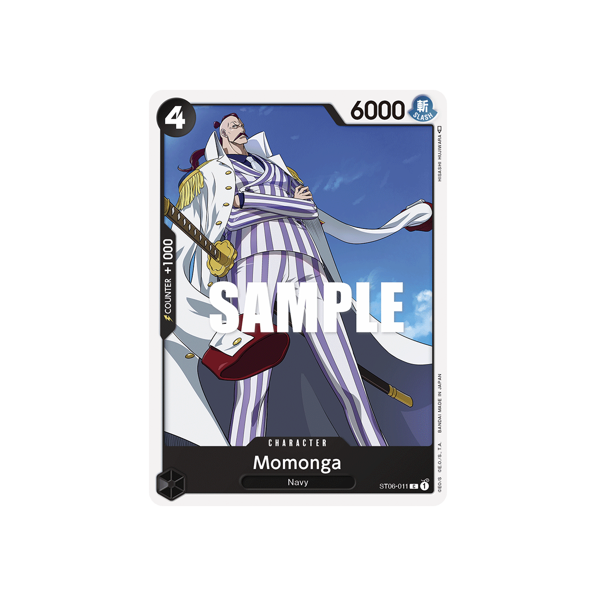 Momonga: Carte One Piece Absolute Justice [ST-06] N°ST06-011