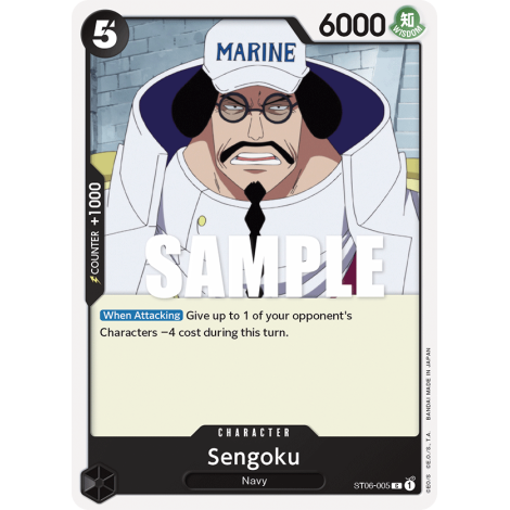 Sengoku: Carte One Piece Absolute Justice [ST-06] N°ST06-005