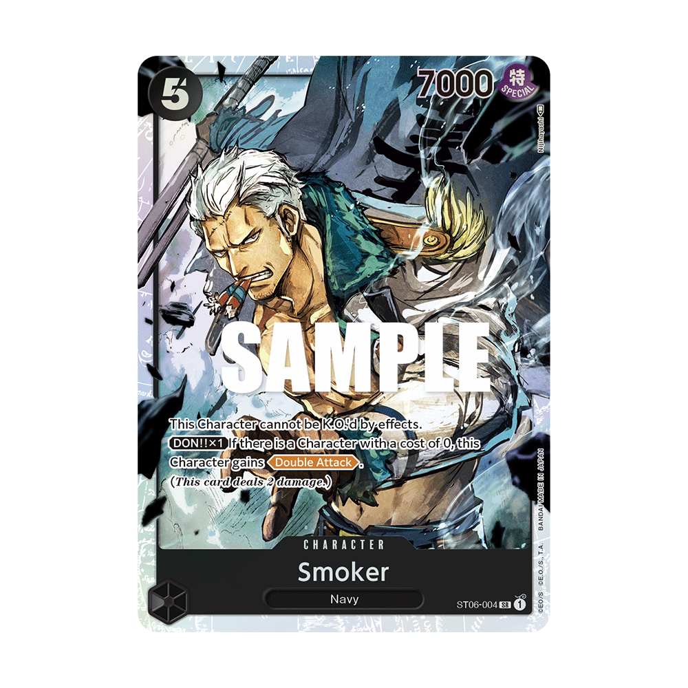 Smoker: Carte One Piece Absolute Justice [ST-06] N°ST06-004