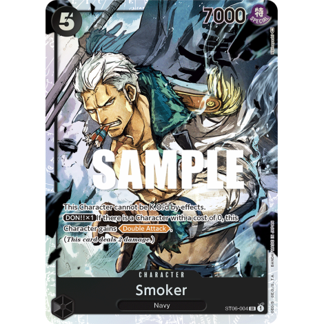 Smoker: Carte One Piece Absolute Justice [ST-06] N°ST06-004