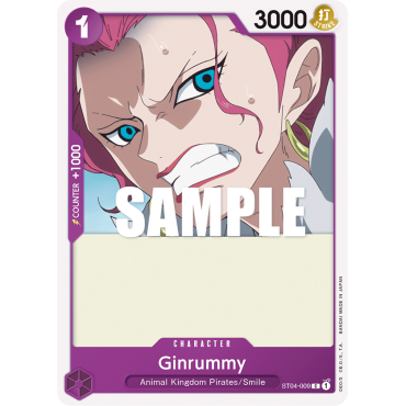 Ginrummy: Carte One Piece Animal Kingdom Pirates-[ST-04] N°ST04-009