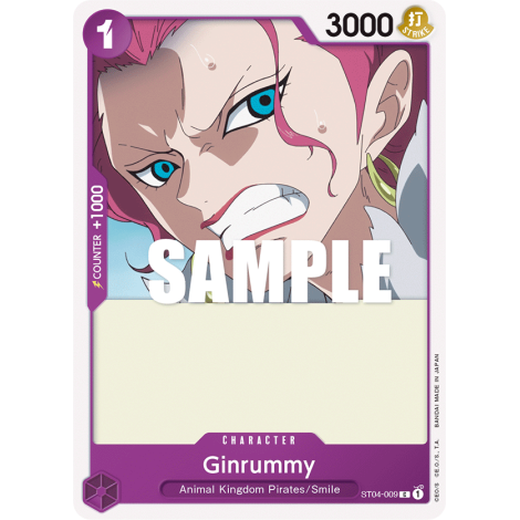 Ginrummy: Carte One Piece Animal Kingdom Pirates-[ST-04] N°ST04-009