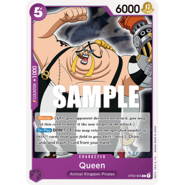 Queen: Carte One Piece Animal Kingdom Pirates-[ST-04] N°ST04-005