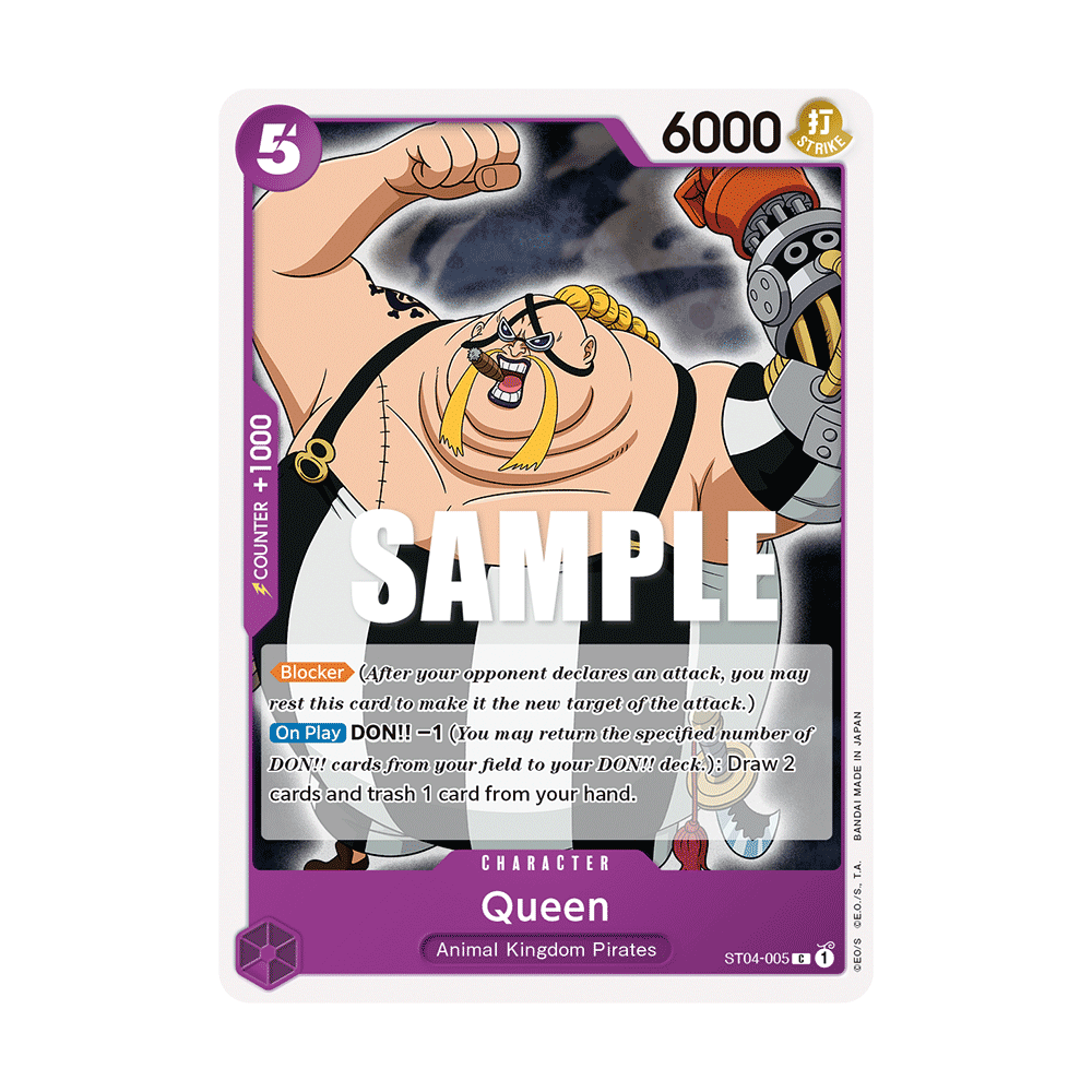 Queen: Carte One Piece Animal Kingdom Pirates-[ST-04] N°ST04-005