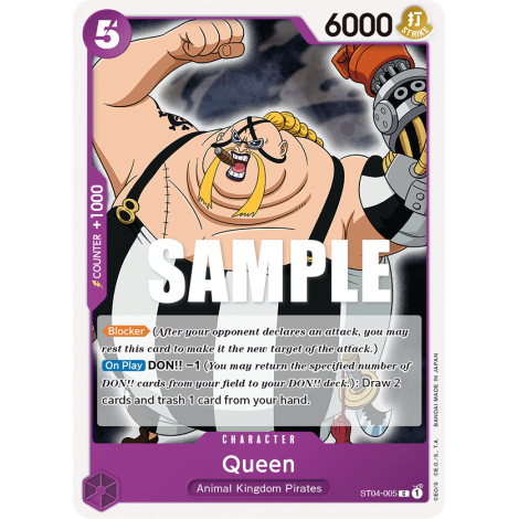 Queen: Carte One Piece Animal Kingdom Pirates-[ST-04] N°ST04-005