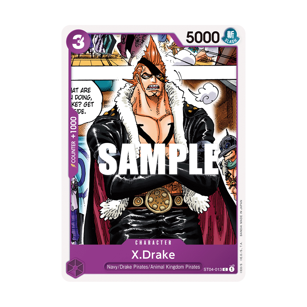 X.Drake: Carte One Piece Animal Kingdom Pirates-[ST-04] N°ST04-013