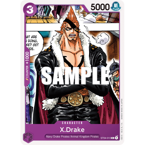 X.Drake: Carte One Piece Animal Kingdom Pirates-[ST-04] N°ST04-013