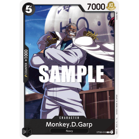 Monkey.D.Garp: Carte One Piece Monkey D. Luffy-[ST-08] N°ST08-010
