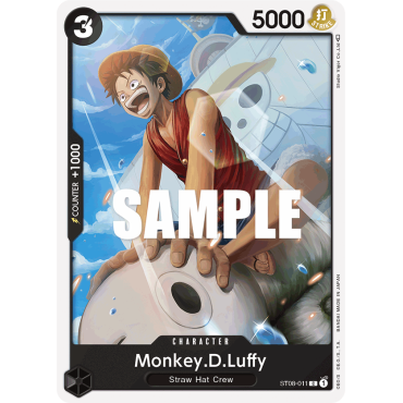 Monkey.D.Luffy: Carte One Piece Monkey D. Luffy-[ST-08] N°ST08-011