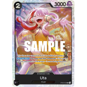 Uta: Carte One Piece Monkey D. Luffy-[ST-08] N°ST08-002