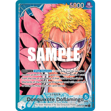 Donquixote Doflamingo: Carte One Piece ROMANCE DAWN [OP01] N°OP01-060