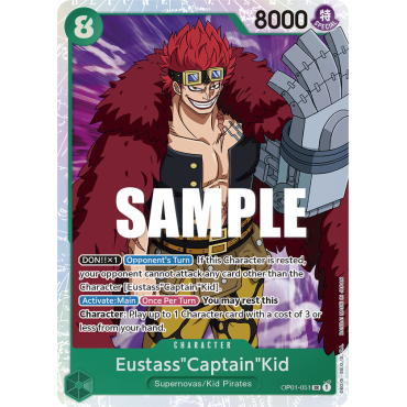 Eustass"Captain"Kid: Carte One Piece ROMANCE DAWN [OP01] N°OP01-051