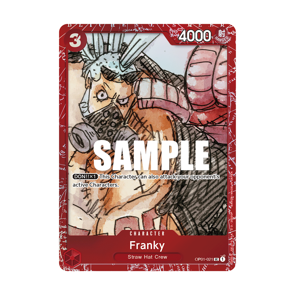 Franky: Carte One Piece Premium Card Collection FILM RED Edition- N°OP01-021