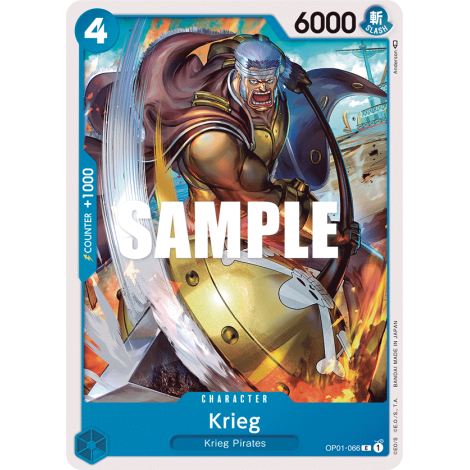 Krieg: Carte One Piece ROMANCE DAWN [OP01] N°OP01-066