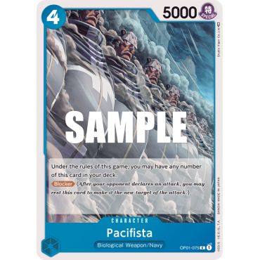 Pacifista: Carte One Piece ROMANCE DAWN [OP01] N°OP01-075