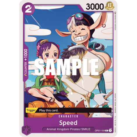 Speed: Carte One Piece ROMANCE DAWN [OP01] N°OP01-104