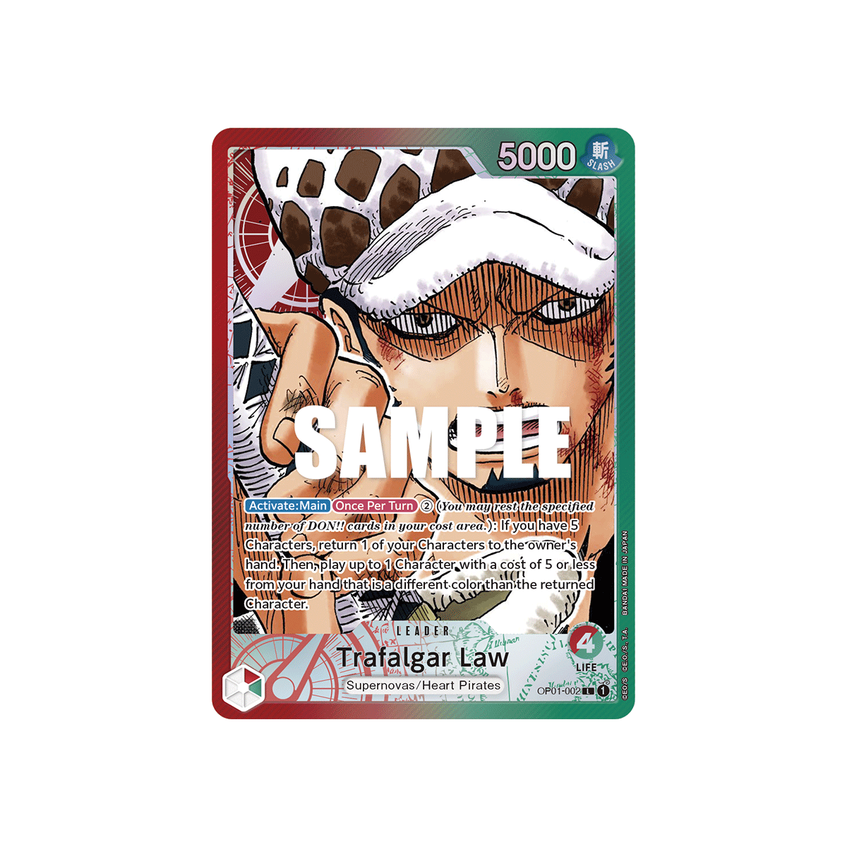 EN] - One Piece Carte OP01 Don !!