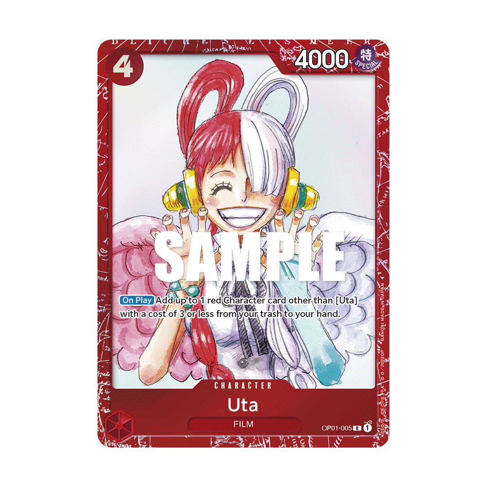 Uta: Carte One Piece Premium Card Collection FILM RED Edition- N°OP01-005