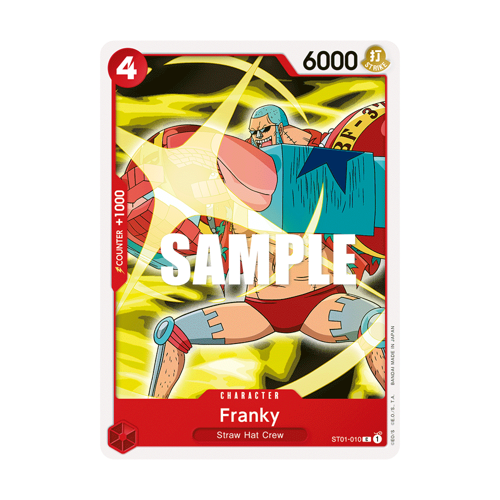 Franky: Carte One Piece Straw Hat Crew-[ST-01] N°ST01-010