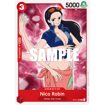 Nico Robin: Carte One Piece Straw Hat Crew-[ST-01] N°ST01-008