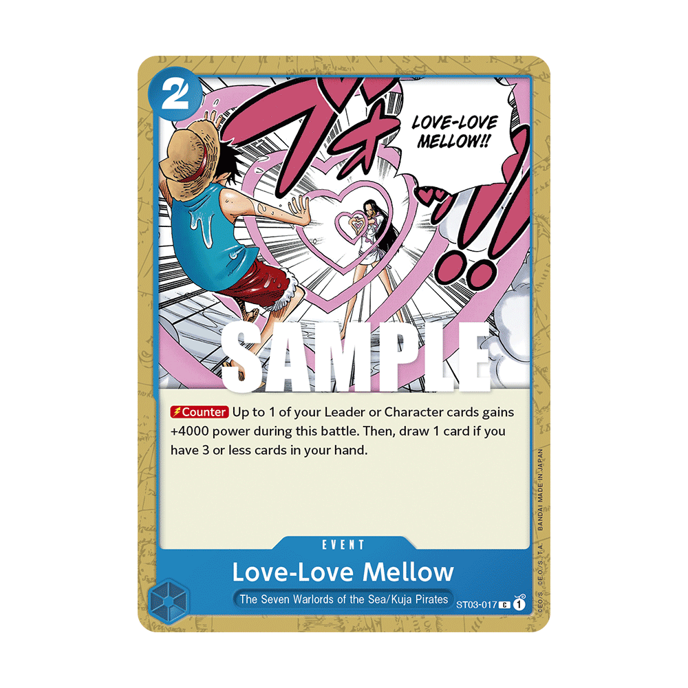 Love-Love Mellow: Carte One Piece The Seven Warlords of the Sea-[ST-03] N°ST03-017