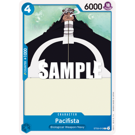 Pacifista: Carte One Piece The Seven Warlords of the Sea-[ST-03] N°ST03-012