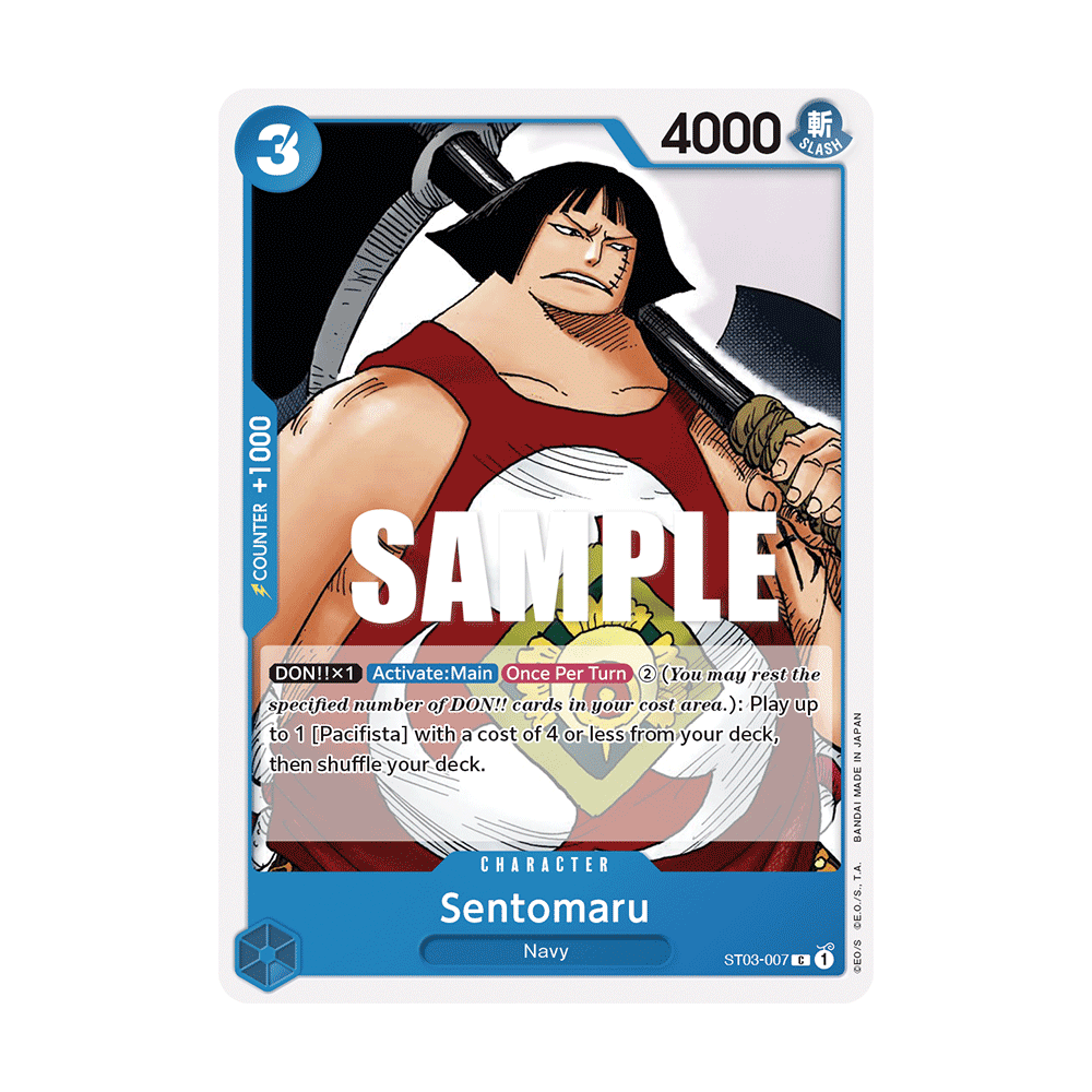 Sentomaru: Carte One Piece The Seven Warlords of the Sea-[ST-03] N°ST03-007