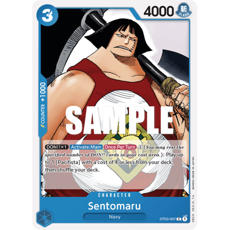 Sentomaru: Carte One Piece The Seven Warlords of the Sea-[ST-03] N°ST03-007