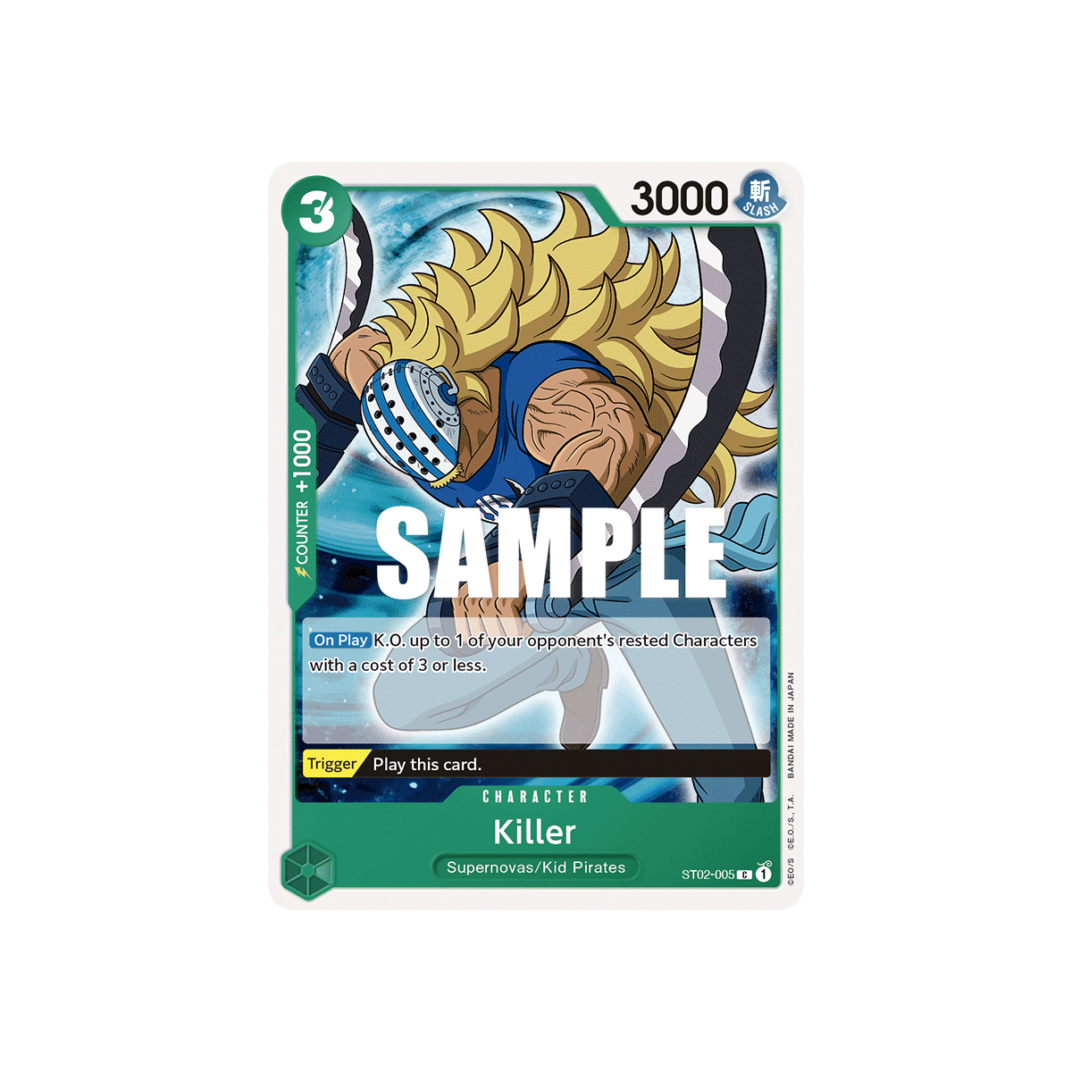 Killer: Carte One Piece Worst Generation-[ST-02] N°ST02-005