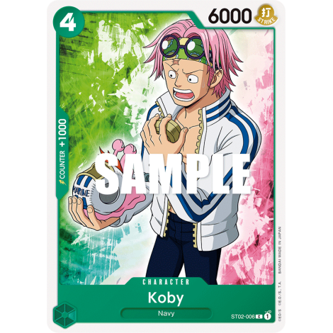 Koby: Carte One Piece Worst Generation-[ST-02] N°ST02-006