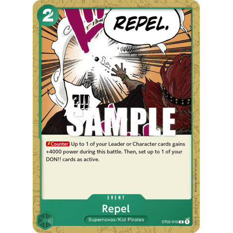 Repel: Carte One Piece Worst Generation-[ST-02] N°ST02-016