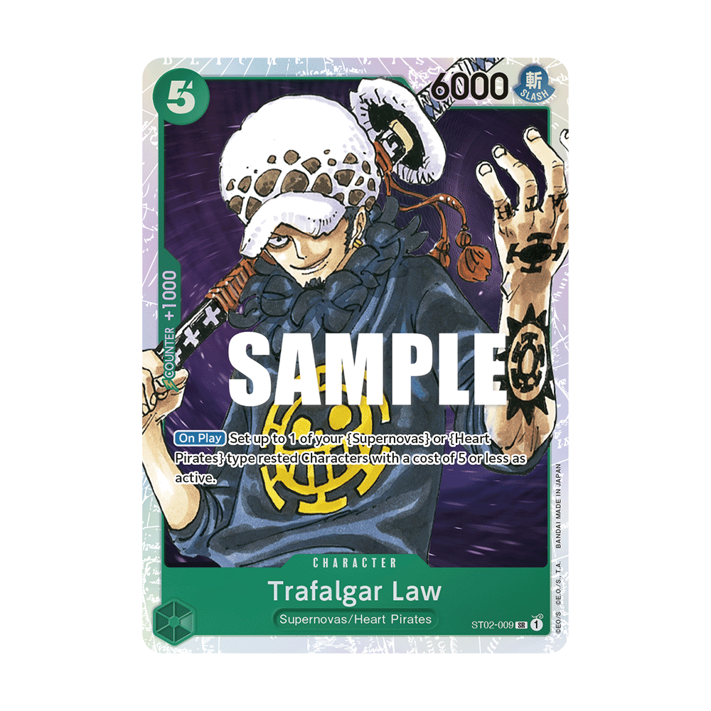 Trafalgar Law: Carte One Piece Worst Generation-[ST-02] N°ST02-009