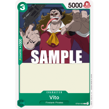 Vito: Carte One Piece Worst Generation-[ST-02] N°ST02-002