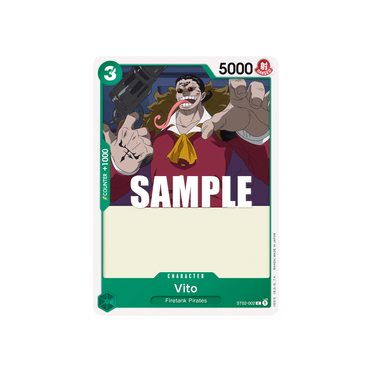 Vito: Carte One Piece Worst Generation-[ST-02] N°ST02-002
