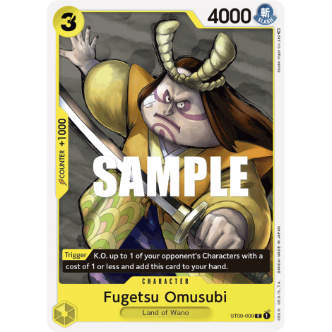 Fugetsu Omusubi: Carte One Piece Yamato-[ST-09] N°ST09-009