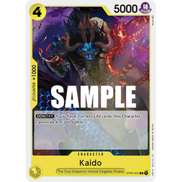 Kaido: Carte One Piece Yamato-[ST-09] N°ST09-004