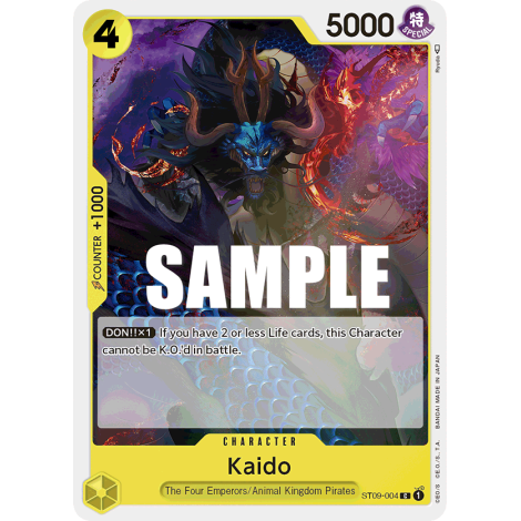 Kaido: Carte One Piece Yamato-[ST-09] N°ST09-004