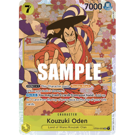 Kouzuki Oden: Carte One Piece Yamato-[ST-09] N°ST09-005